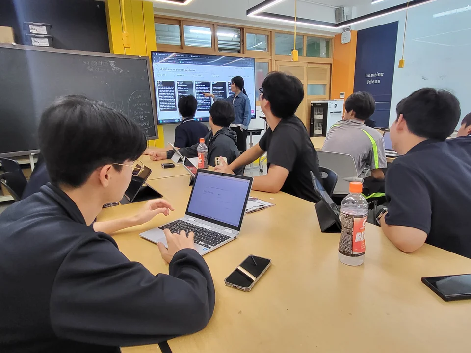 영문법 × Song Creation 수업 현장